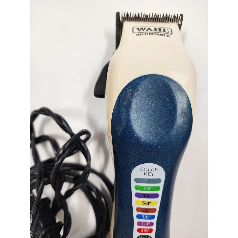 Wahl Color Pro Corded Hair Clipper Kit with Color Coded Guards and Case
